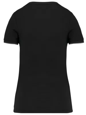 Women's short-sleeved Day To Day t-shirt – Black / Silver