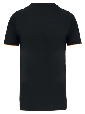 Camiseta Day To Day de manga corta de hombre – Black / Orange