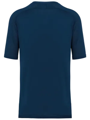 Men’s two-tone raglan sleeve padel t-shirt – Sporty Navy / Marl Sporty Navy
