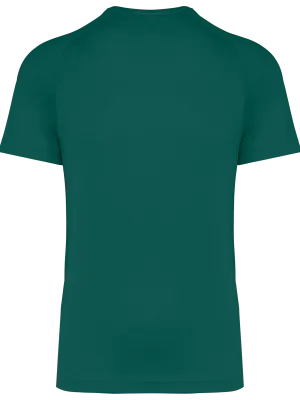 T-shirt de sport à col rond recyclé homme – Gingko Green