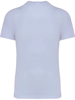 T-shirt de sport à col rond recyclé homme – Iceberg Blue