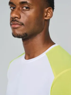 Camiseta deportiva ecorresponsable bicolor de hombre