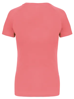 T-shirt de sport manches courtes femme – Coral