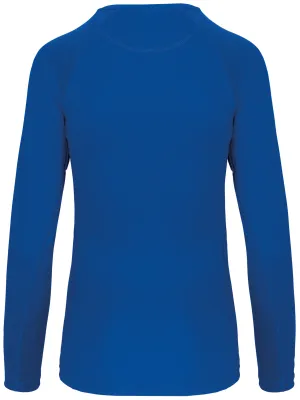 Camiseta deportiva de manga larga de mujer – Sporty Royal Blue