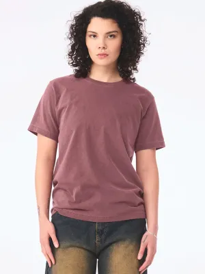 Unisex thick washed T-shirt
