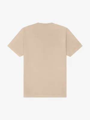 Unisex thick washed T-shirt – Khaki