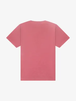 Unisex thick washed T-shirt – Washed red