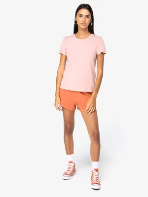 Eco-friendly ladies’ washed effect t-shirt