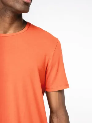 Eco-friendly unisex washed effect t-shirt