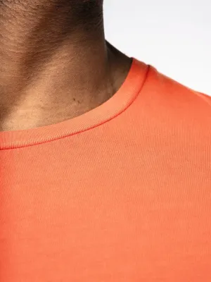 Eco-friendly unisex washed effect t-shirt