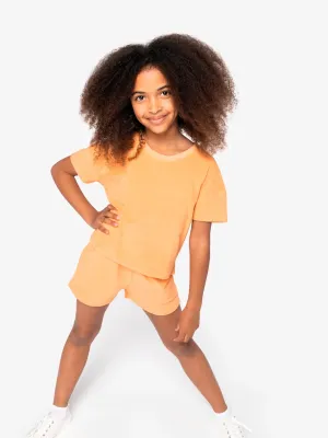 T-shirt écoresponsable en éponge fille