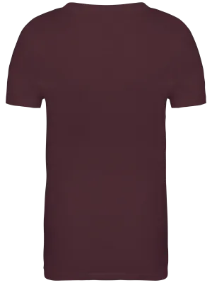 Eco-friendly kids’ t-shirt – Dark Cherry
