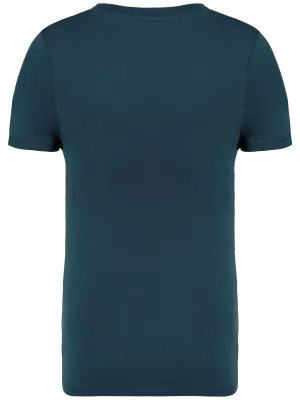 Eco-friendly kids’ t-shirt – Peacock Blue