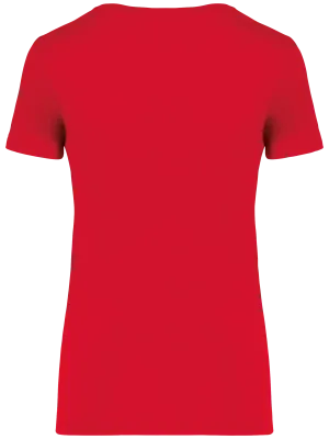 Eco-friendly ladies’ t-shirt – Poppy Red