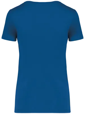 Eco-friendly ladies’ t-shirt – Sea Blue