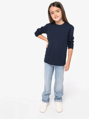 Eco-friendly kids’ long sleeve t-shirt