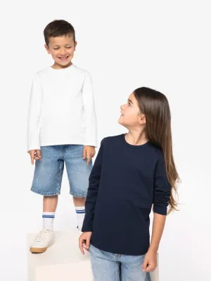 Eco-friendly kids’ long sleeve t-shirt