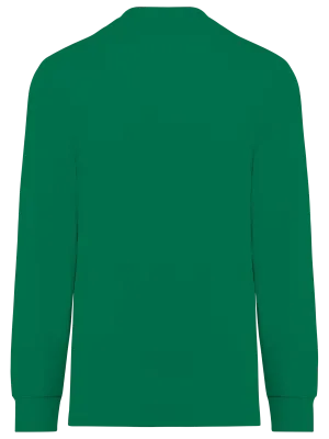 Unisex eco-friendly long sleeve t-shirt – Kelly Green