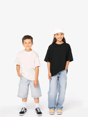 Eco-friendly kids' oversize t-shirt