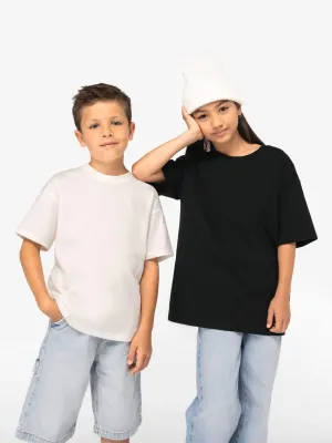 Eco-friendly kids' oversize t-shirt