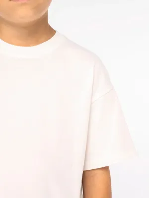 Eco-friendly kids' oversize t-shirt
