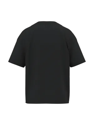 Eco-friendly kids' oversize t-shirt – Black