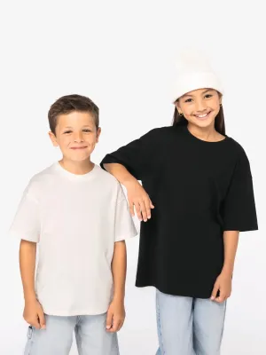 Eco-friendly kids' oversize t-shirt