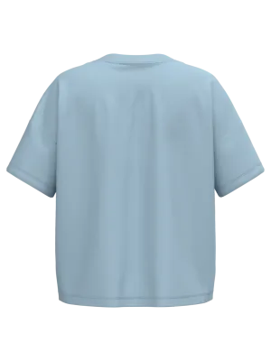 Eco-friendly ladies’ oversize t-shirt – Aquamarine