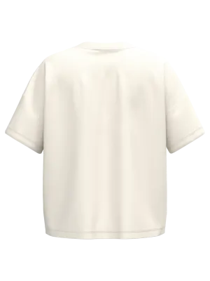 Eco-friendly ladies’ oversize t-shirt – Ivory
