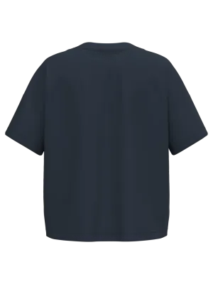 Eco-friendly ladies’ oversize t-shirt – Navy Blue
