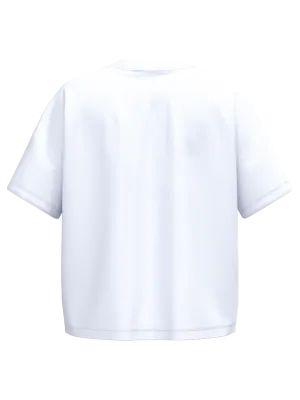 Eco-friendly ladies’ oversize t-shirt – White