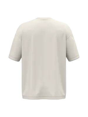 Eco-friendly men’s oversize t-shirt – Ivory