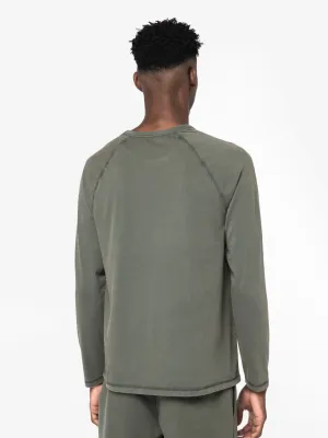 Camiseta sostenible raglán de manga larga de hombre