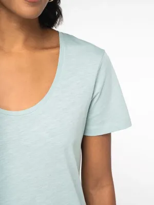Eco-friendly ladies’ slub t-shirt