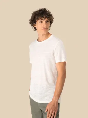 Men's linen t-shirt