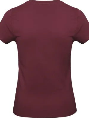 T-shirt femme E190 – Burgundy