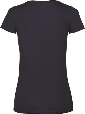 T-shirt femme col v Valueweight (61-398-0) – Deep Navy