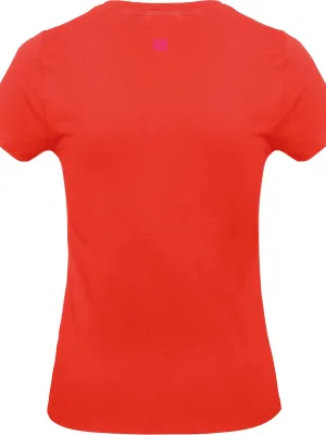 T-shirt femme E190 – Sunset Orange