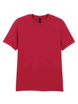 Softstyle Crew Neck Men's T-shirt – Cherry Red