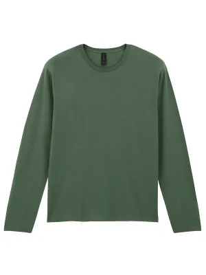 Men's Softstyle Long-Sleeved T-shirt – Military Green