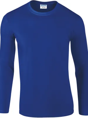 Men's Softstyle Long-Sleeved T-shirt – Royal Blue