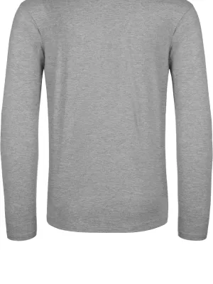 Men's long-sleeved T-shirt E190 – Sport Grey