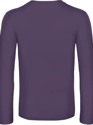 Men's long-sleeved T-shirt E190 – Urban Purple
