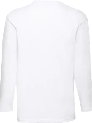 Men's Valueweight long-sleeved T-Shirt (61-038-0) – White