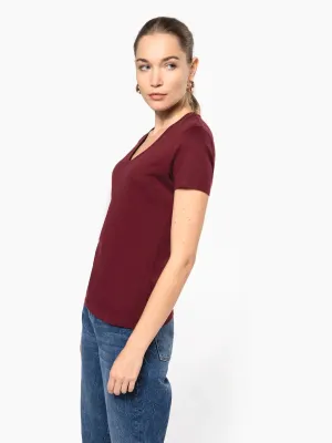 Ladies' Bio150 IC V-neck t-shirt