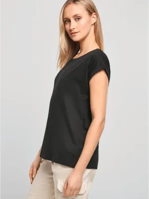 Women's turn-up sleeve T-shirt