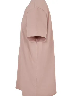 T-shirt oversize lourd – Rose crépuscule