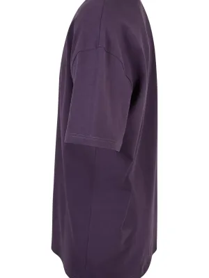 T-shirt oversize lourd – Violet nuit