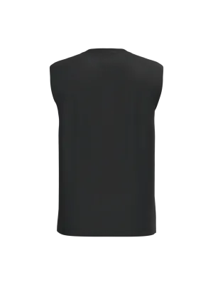 Unisex 190 sleeveless t-shirt – Black