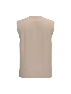 Unisex 190 sleeveless t-shirt – Sand